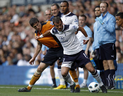 Rafael Van Der Vaart_Tottenham_Stephen Ward_Wolverhampton